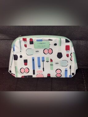 Clinique x Kate Spade Mint Cosmetic Pouch